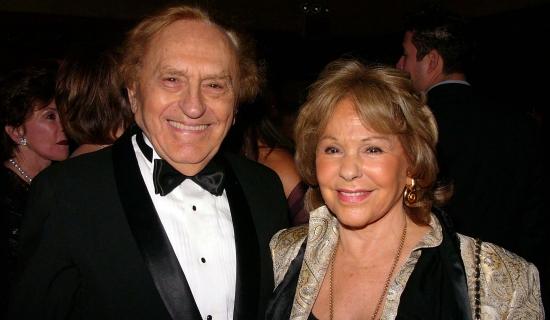 Joseph Stein and wife Elisa Loti 1990