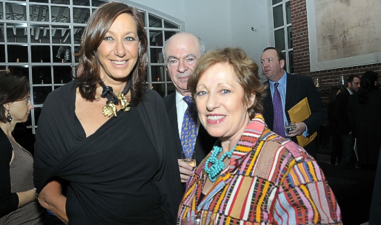 Donna Karan, Malcolm Elvey of Collaborative Capital, and Tzipi Ben-Haim of CityArts