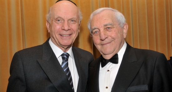 Rabbi Arthur Schneier, head of Appeal for Conscience Foundation, and Eugen Gluck