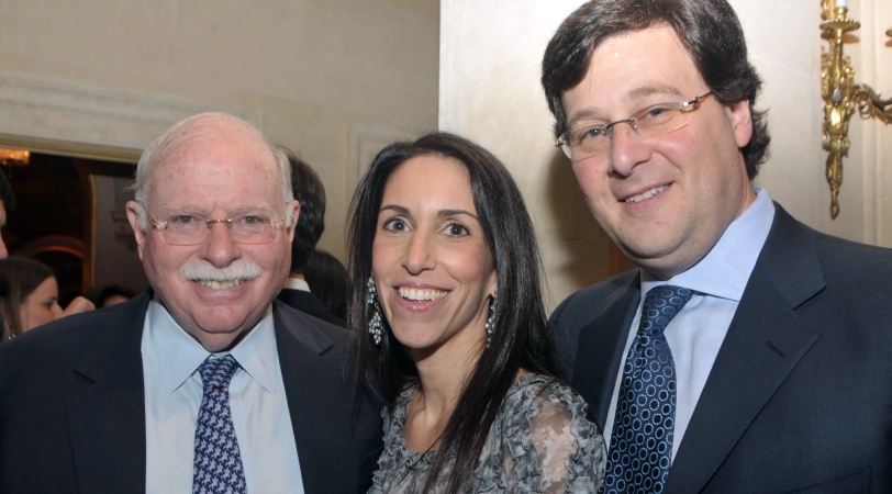 Jeffrey Wiesenfeld and Rabbi Yakov Kermaier