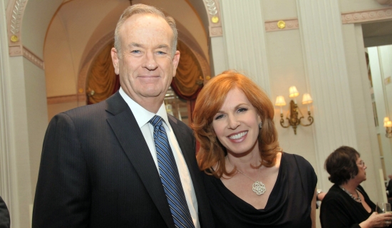 Bill O’Reilly and Liz Claman