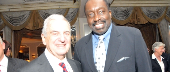 Howard Rubenstein and Earl "The Pearl" Monroe