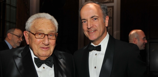 Henry Kissinger and David Geanacopoulos