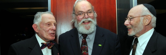 Norman Turkish, Alfred C. Snider and Rabbi Maurice Kaprow