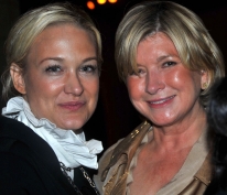 Martha Stewart and Nancy Jarecki of Betty Beauty