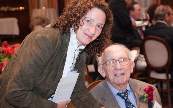 Samara Solan Weinberg with Henry Solan