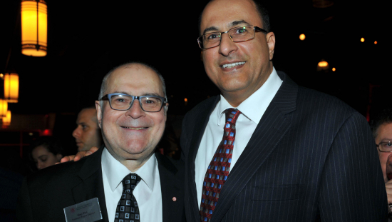 Gary Perl and Ambassador Ido Aharoni