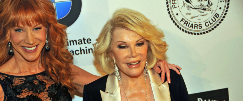 Kathy Griffin and Joan Rivers