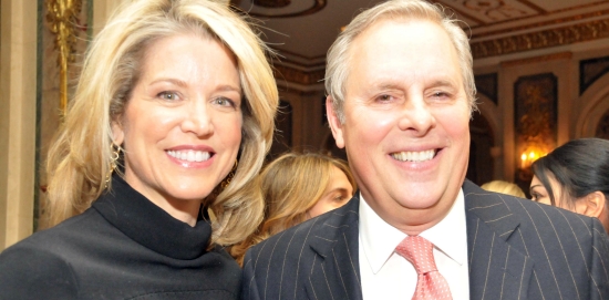 Paula Zahn and Roger Webster