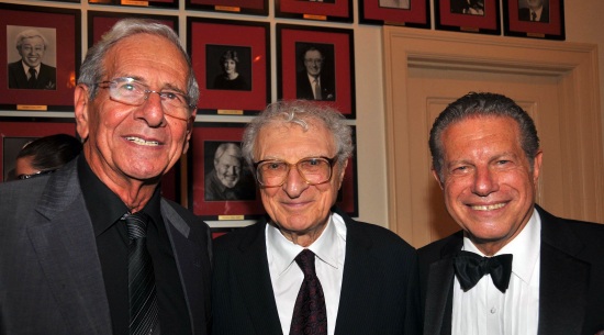 Chaim Topol, Sheldon Harnick and Mike Burstyn 