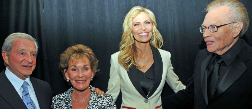 Judge Jerry and Judge Judy Sheindlin, Shawn Southwick-King and Larry King
