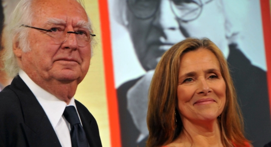 Richard Meier and Meredith Vieira
