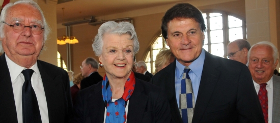 Richard Meier, Angela Lansbury and Tony La Russa