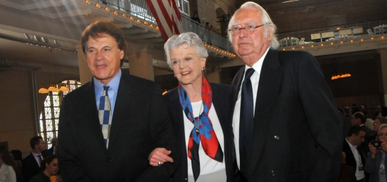 Tony La Russa, Angela Lansbury and Richard Meier