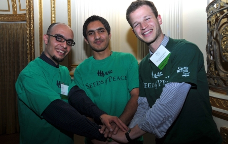 Laith Al-Khouri of Jordan, Haress Ahmad of Afghanistan and Orren Karniol-Tambour of Israel