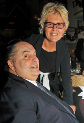Leon Charney and wife Tzili