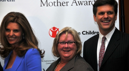Maria Shriver, Kathy Deggendorfer and Tim Shriver
