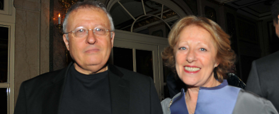 Raphoe Etgar, artistic director and curator of Museum on the Seam, and Tsipi Ben-Haim, artistic director of CITYArts