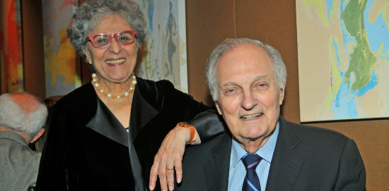 Arlene and Alan Alda