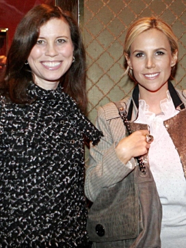 Joanne Lipman and Tory Burch