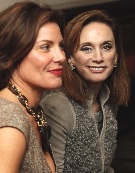 Countess LuAnn de Lesseps and Michèle Gerber Klein