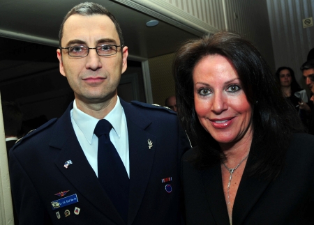 Lt. Col. Eyal Bar-Or and Rita Lerner