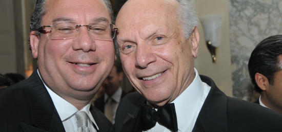 Rabbi Mark Schneier and father, Rabbi Arthur Schneier