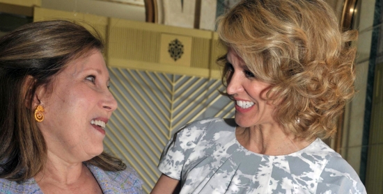 Nancy Kacew and Paula Zahn