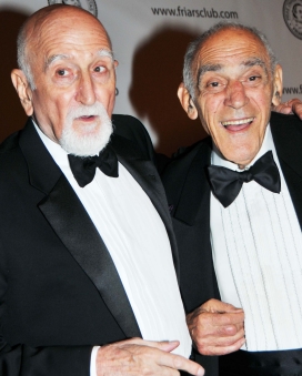 Dominic Chianese and Abe Vigoda