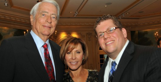 Mel and Nancy Goodes with Dr. Evan Melrose of Spindletop Capital of Austin, Texas