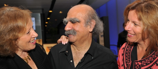 Tsipi Ben-Haim, husband Zigi Ben-Haim and CITYarts chair Carrie H. Cohen