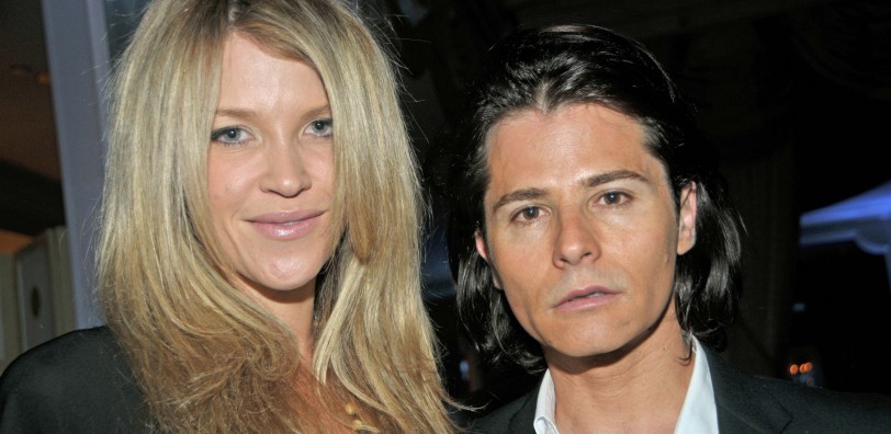 Fashion designer Caroline Cameron and artist Nir Hod