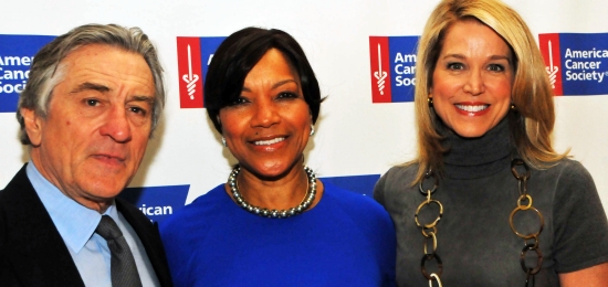 Robert De Niro, Grace Hightower and Paula Zahn