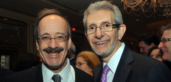 Rep. Eliot Engel and Michael Miller