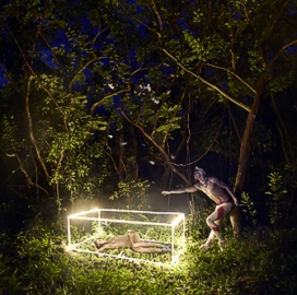 “First I Need Your Hand, Then Forever Can Begin” by David LaChapelle, $10,000.
