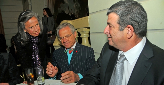 Audrey and Harvey Feuerstein with George Roland
