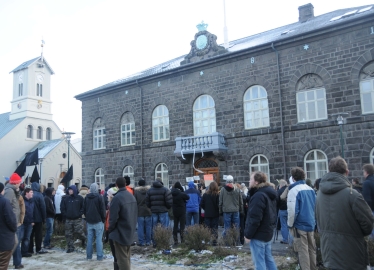 Citizens demonstrate against economic woes