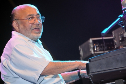 Eddie Palmieri at the piano