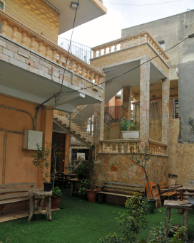 Entrance to the guest house