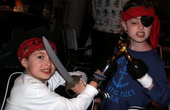 Pint-size pirates of the Caribbean, Levi Davis and Elias Suskind