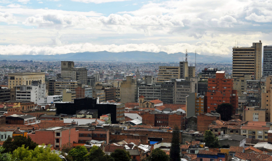 Bogota cityscape